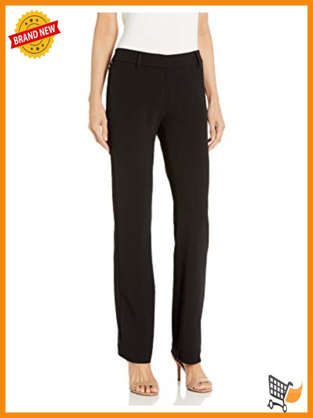 Rafaella Soft Crepe Dress Pants 32.5 Inseam Four-Way Stretch Modern Fit